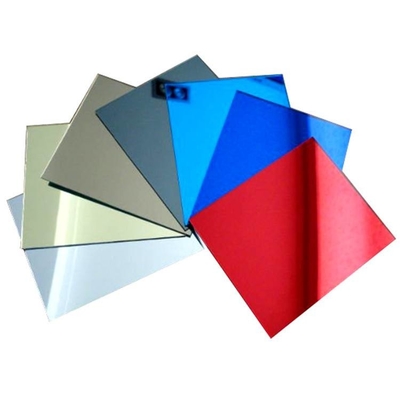 خرید ورق آینه اکریلیک نقره ای گل رز طلایی PMMA ورق آینه ای آکریلیک رنگ 0.6-6mm online manufacture