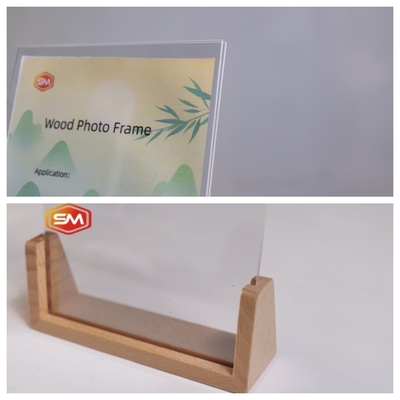 خرید قاب نمایش تصویر شخصی با پانل آکریلیک و پایه چوبی online manufacture