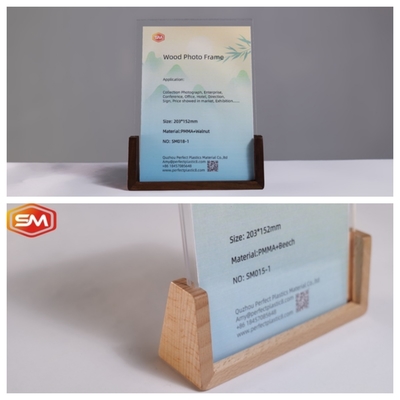 خرید قاب عکس آکریلیک 3X3.5 اینچ با پایه چوبی online manufacture