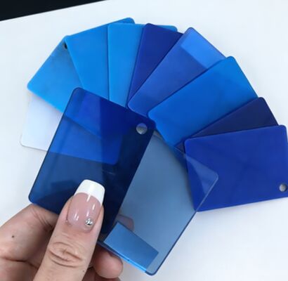 خرید ورق اکریلیک آبی 20 میلی متری مقاوم در برابر سایش برای مخزن آکواریوم و استفاده از آب دریا online manufacture