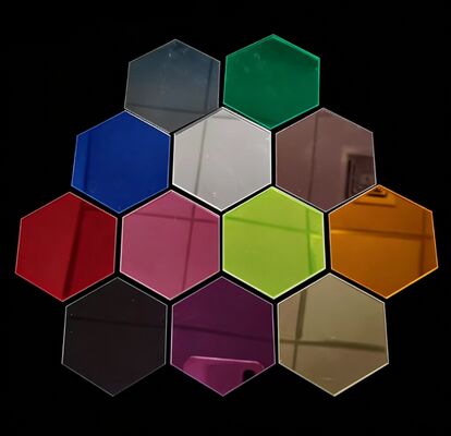 خرید ورق آکریلیک آینه رنگی انعطاف پذیر 0.8mm-6mm online manufacture