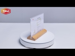 دارنده تابلو آکریلیک شکل T با پایه چوبی مثلث