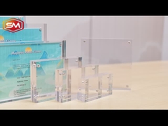 سایز سفارشی شفاف دو طرفه تخت آکریلیک فریم عکس سری