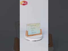 قاب عکس اکریلیک با پایه چوبی