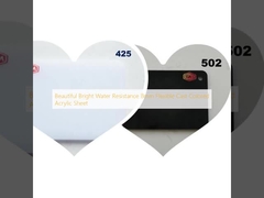 صفحه آکریلیک رنگ آمیزی 8 میلی متری انعطاف پذیر