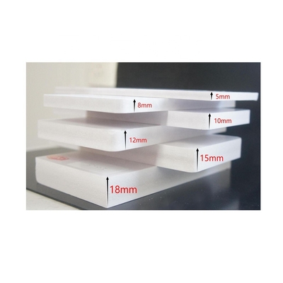 سفید PVC 4x8 Celuka گسترش PVC فوم تخته تزئینی تخته رایگان برای کابینت آشپزخانه