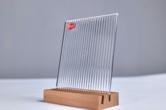 ورق آکریلیک با بافت 3mm 5mm PMMA برای مقاومت شفاف در برابر ضربه و وزن سبک