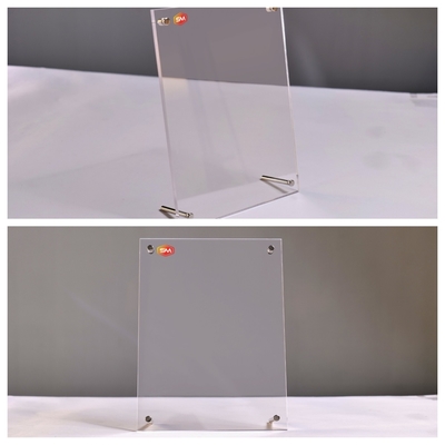 مجموعه های عمده فروشی 8x10 اینچ فریم عکس آکریلیک با صفحه نمایش پلاستیکی
