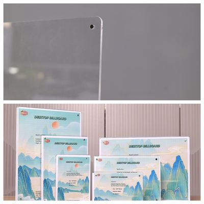 فابريکهاي چين دارنده تابلو ايکريليک ايستاده روي ميز