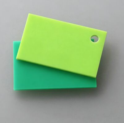 ورق آکریلیک سبز محافظت شده از اشعه UV 25 میلی متر برای بوم بیرونی