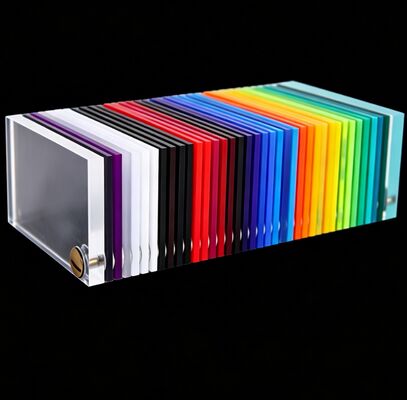 حجم سفارشی رنگ آمیزی صفحه آکریلیک شفاف 3-6mm تامین کننده عمده